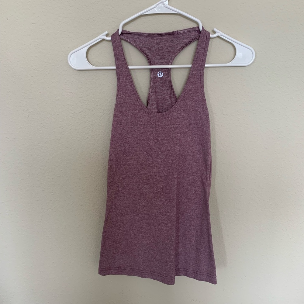 Lululemon Heathered Purple Tank Size 2